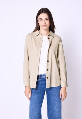 Street One Studio Blouse in Beige: front