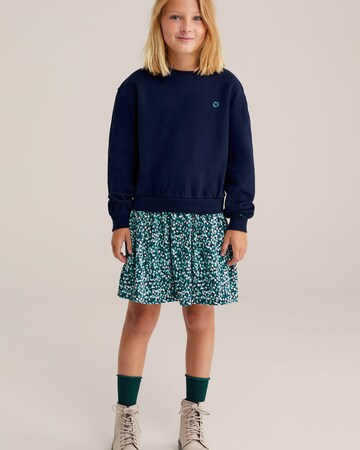 Robe WE Fashion en bleu : devant