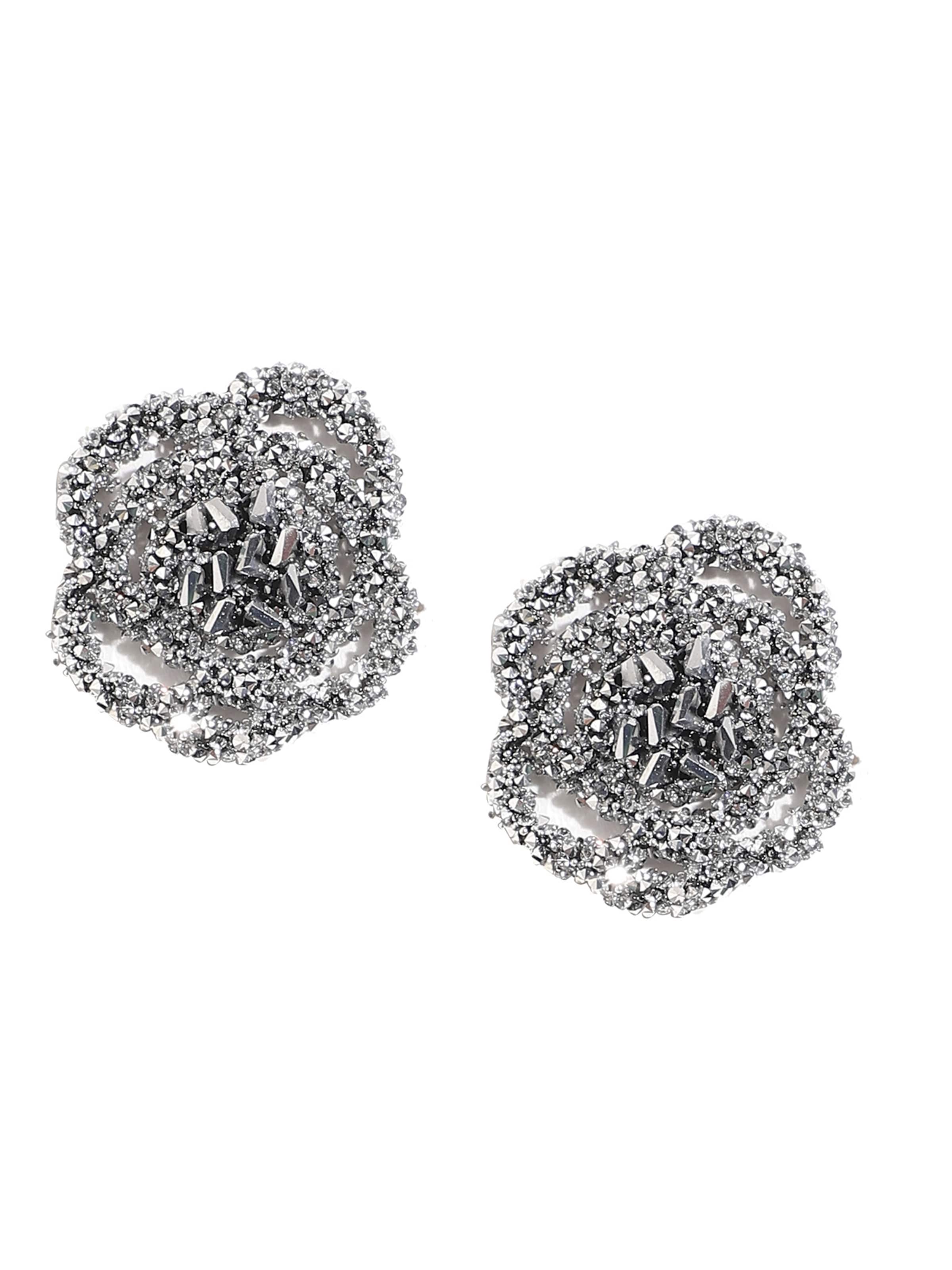 SOHI Örhängen 'Jancis' i silver: framsida