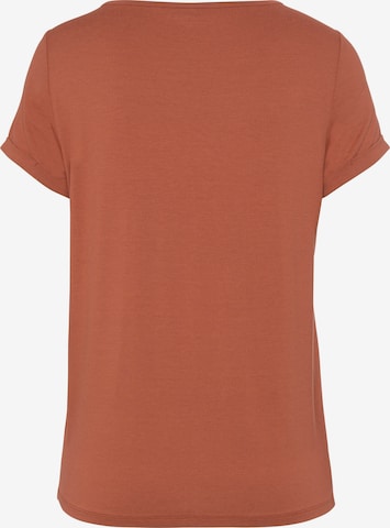 LASCANA Shirt in Rot