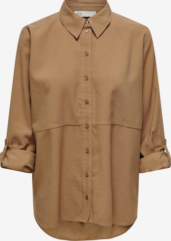 JDY Blouse 'OLLI' in Brown: front