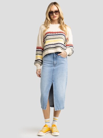BIG STAR Rok 'Cara' in Blauw