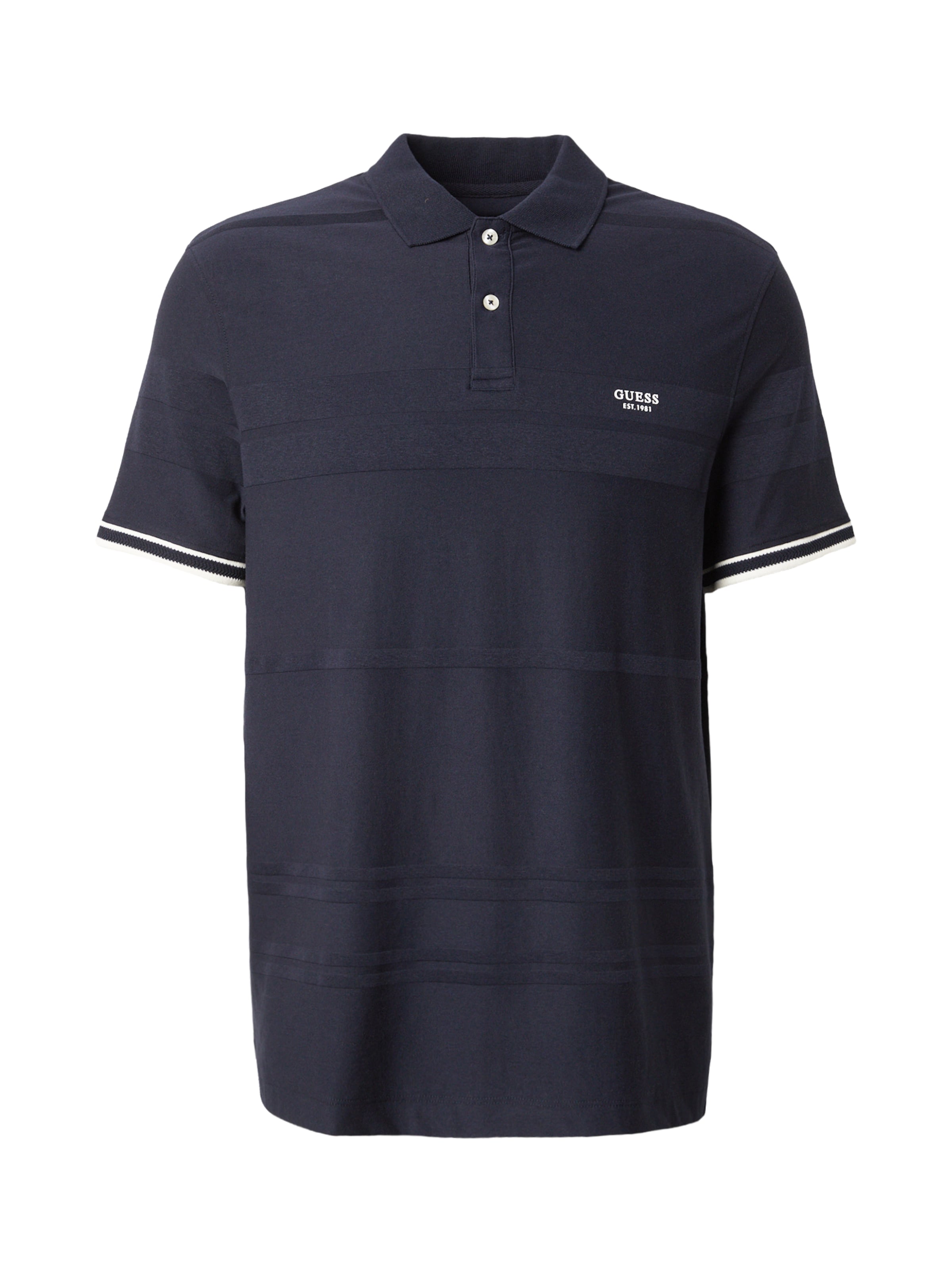 GUESS - Camiseta en azul: frente