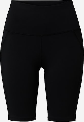 COLUMBIA Skinny Sportbroek in Zwart: voorkant