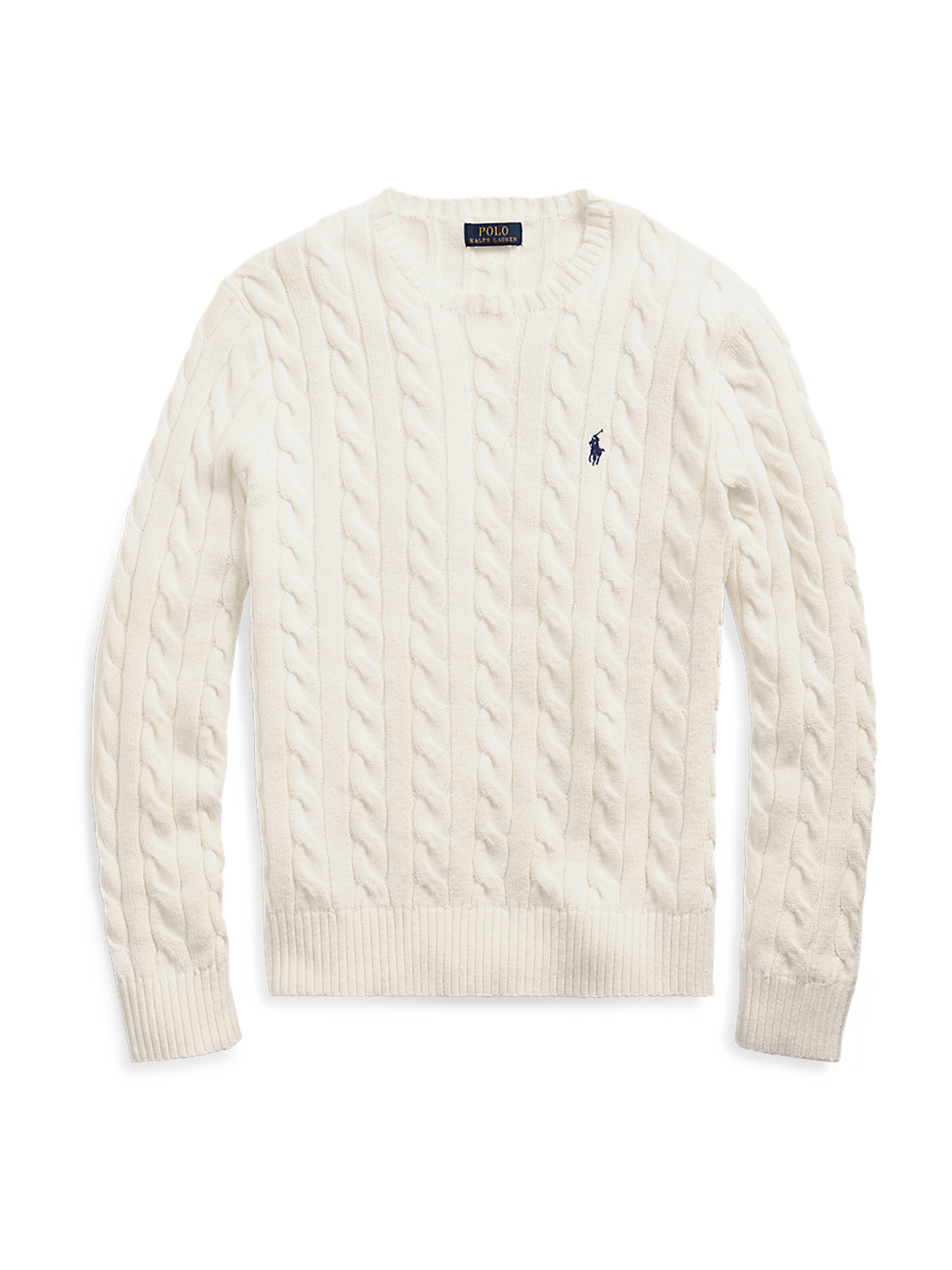 Polo Ralph Lauren Regular fit Trui 'DRIVER' in Beige: voorkant