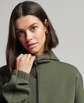 Superdry Sportsweatjacke 'Code Tech' in Grün