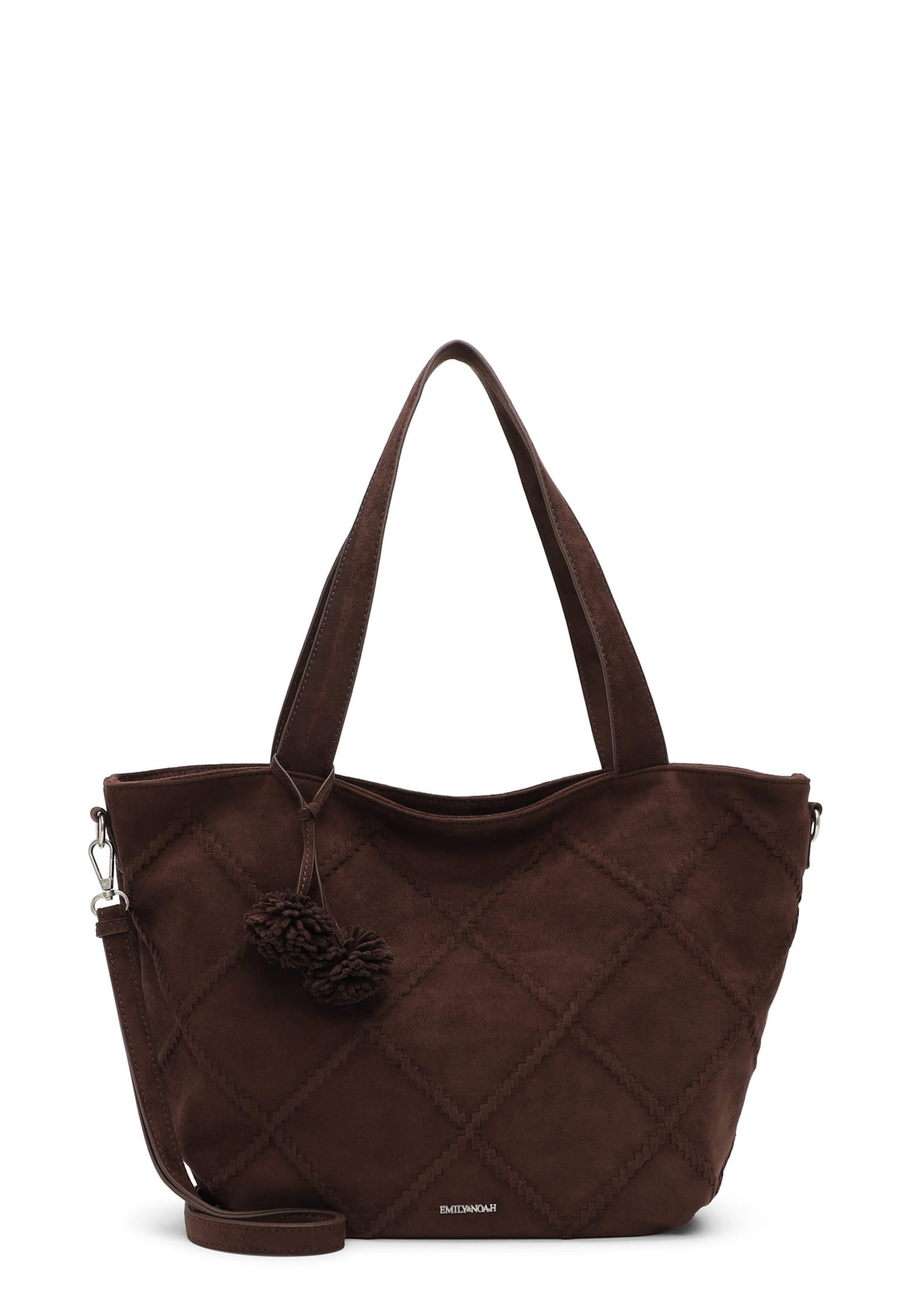 Emily & Noah Shopper in Braun: Vorderseite