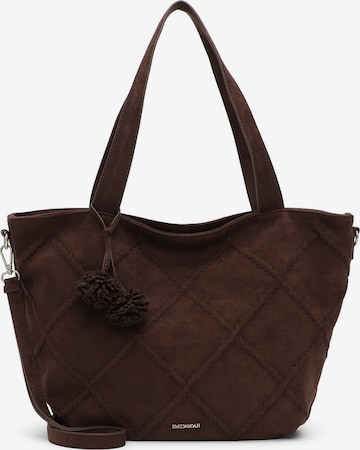 Emily & Noah Shopper in Braun: Vorderseite