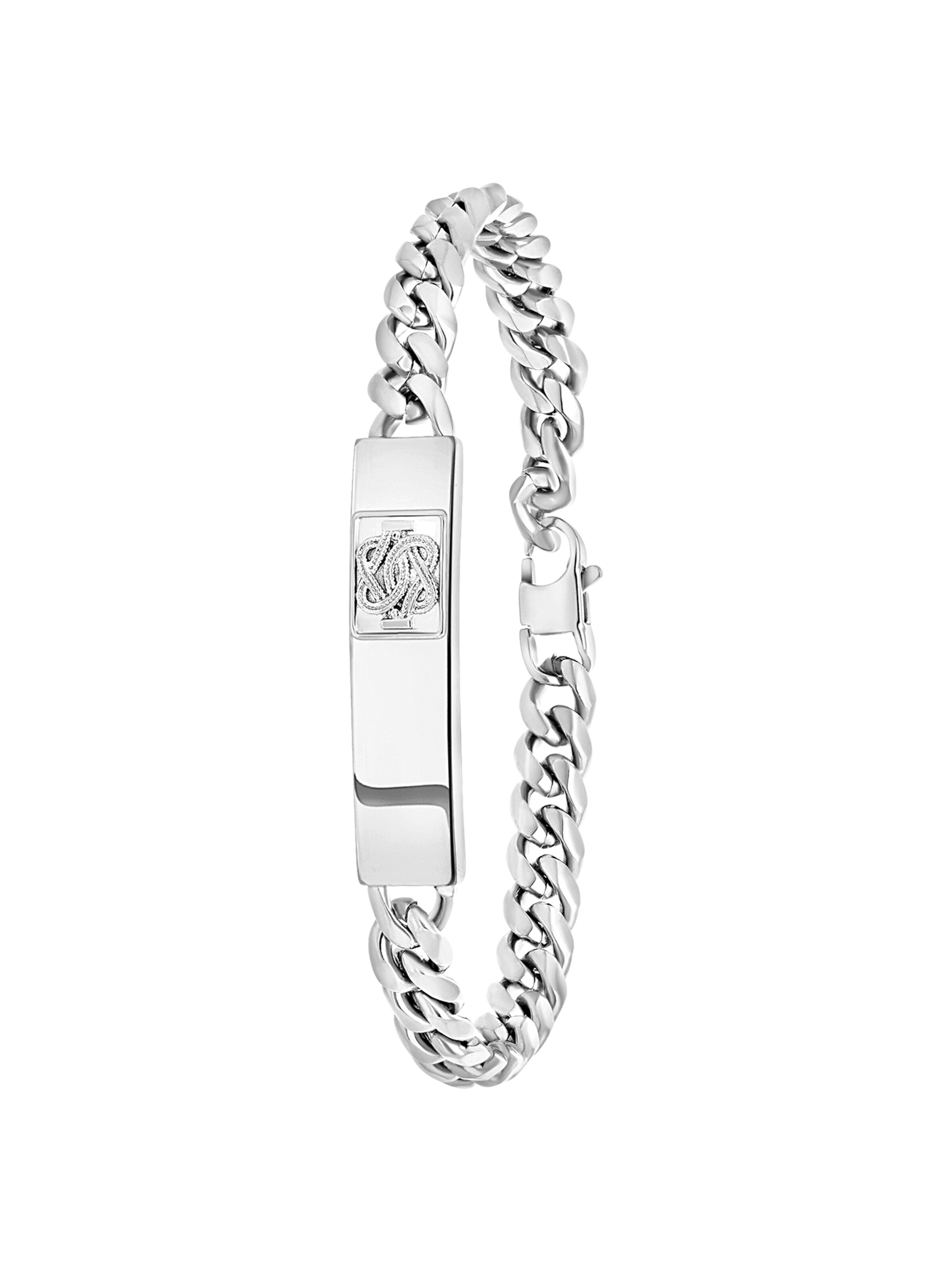 Lucardi Armband in Zilver: voorkant