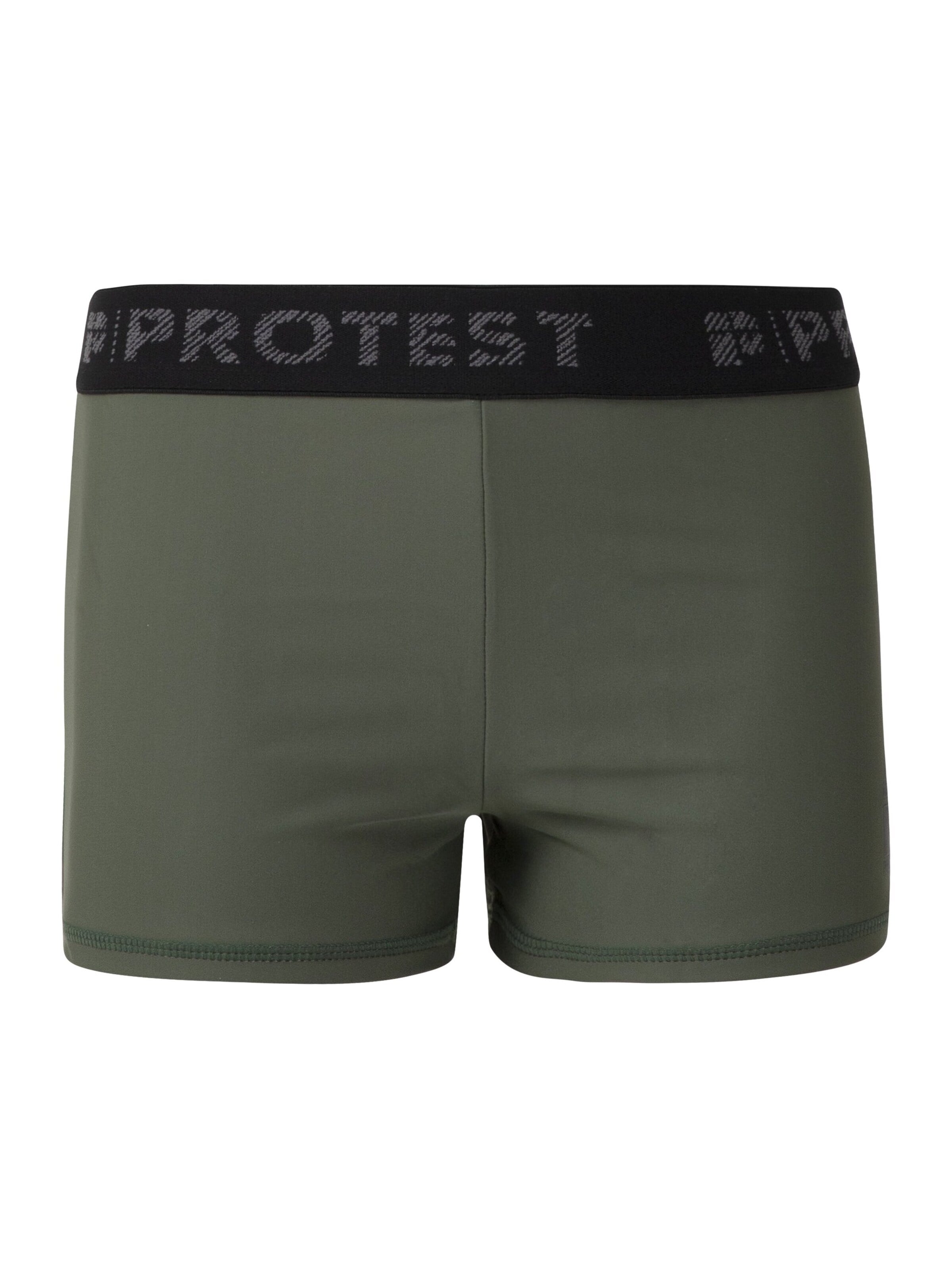 PROTEST Badeshorts 'SEAN JR'‌ in Grün: Vorderseite