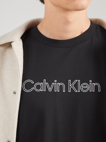 Calvin Klein Jeans Regularen Majica | črna barva