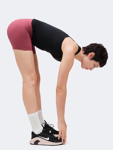 NIKE - Skinny Calças de desporto 'ONE' em rosa