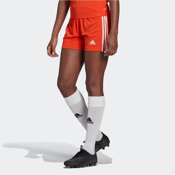 ADIDAS SPORTSWEAR Regular Sportshorts 'Squadra 21' in Orange: predná strana