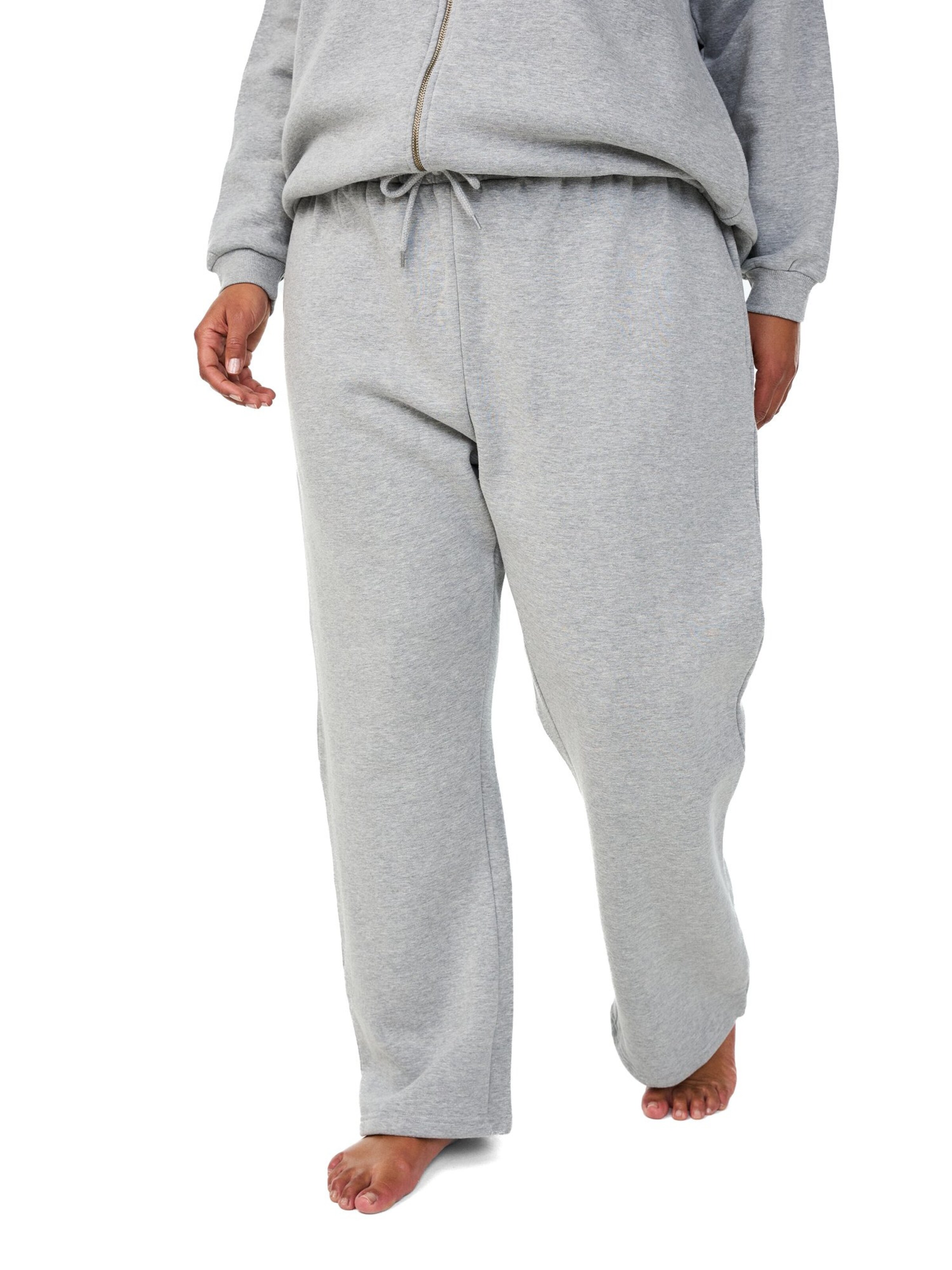 pelēks Zizzi Vaļīgs piegriezums Bikses 'Mrikke': no priekšpuses