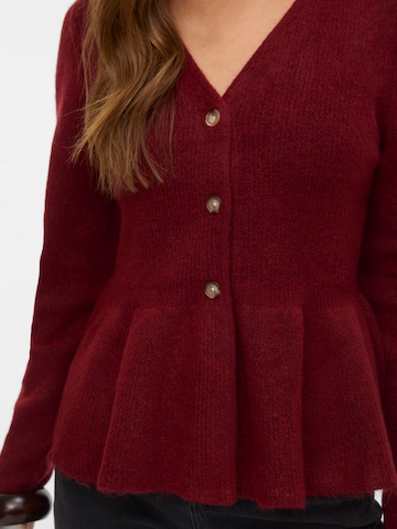 VERO MODA Knit cardigan 'EIKA' in Red