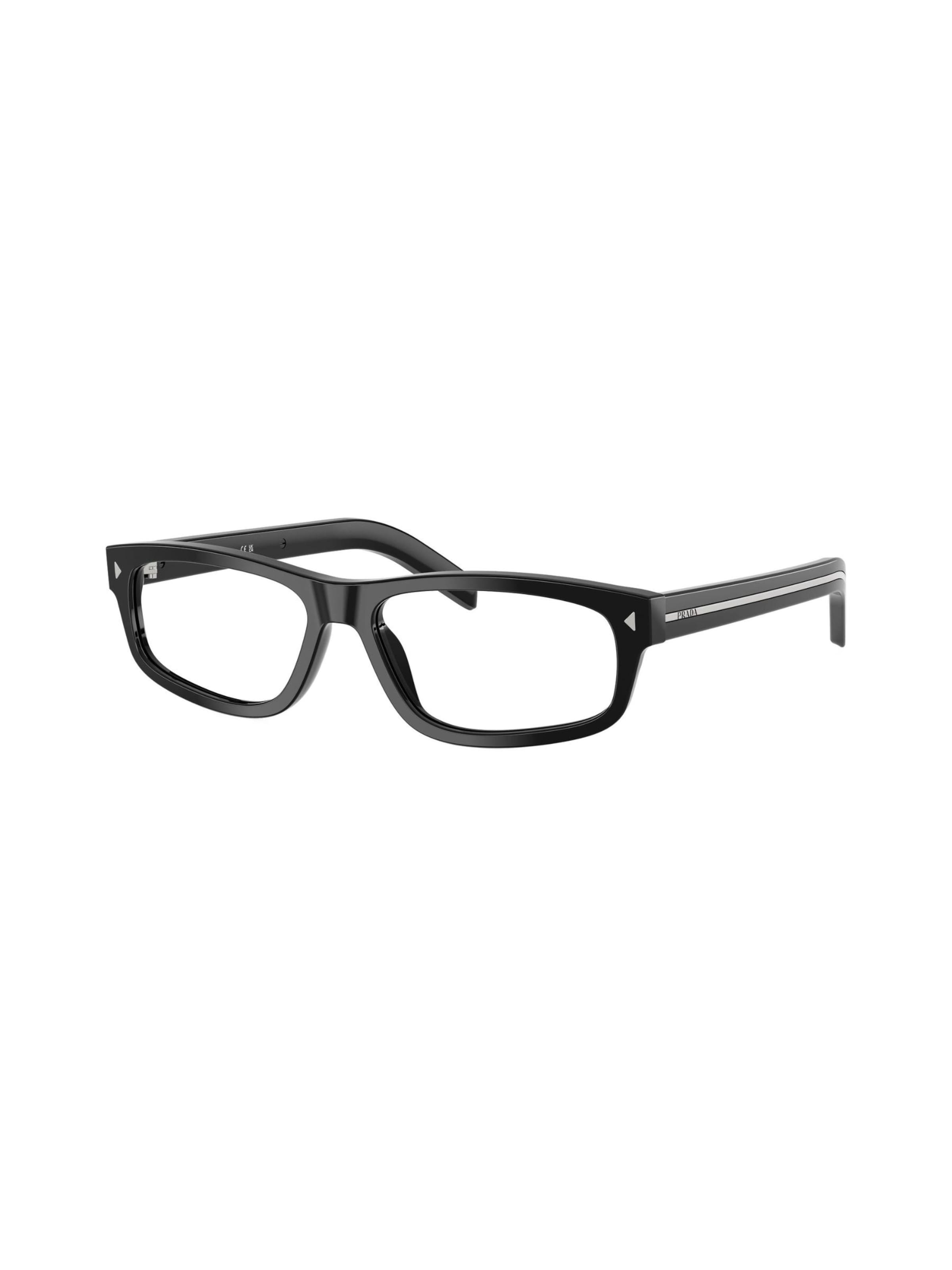 PRADA Sonnenbrille in Schwarz: Vorderseite