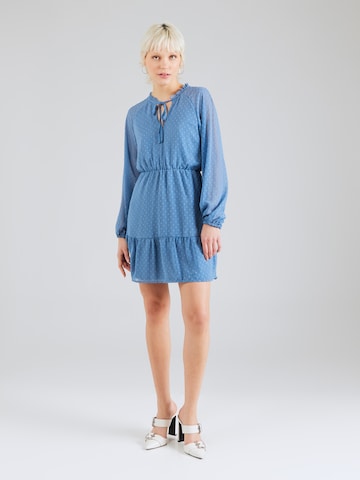 Robe 'DOBBY' VILA en bleu : devant