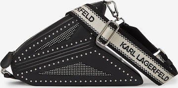 Karl Lagerfeld Torba za čez ramo 'Guitar' | črna barva