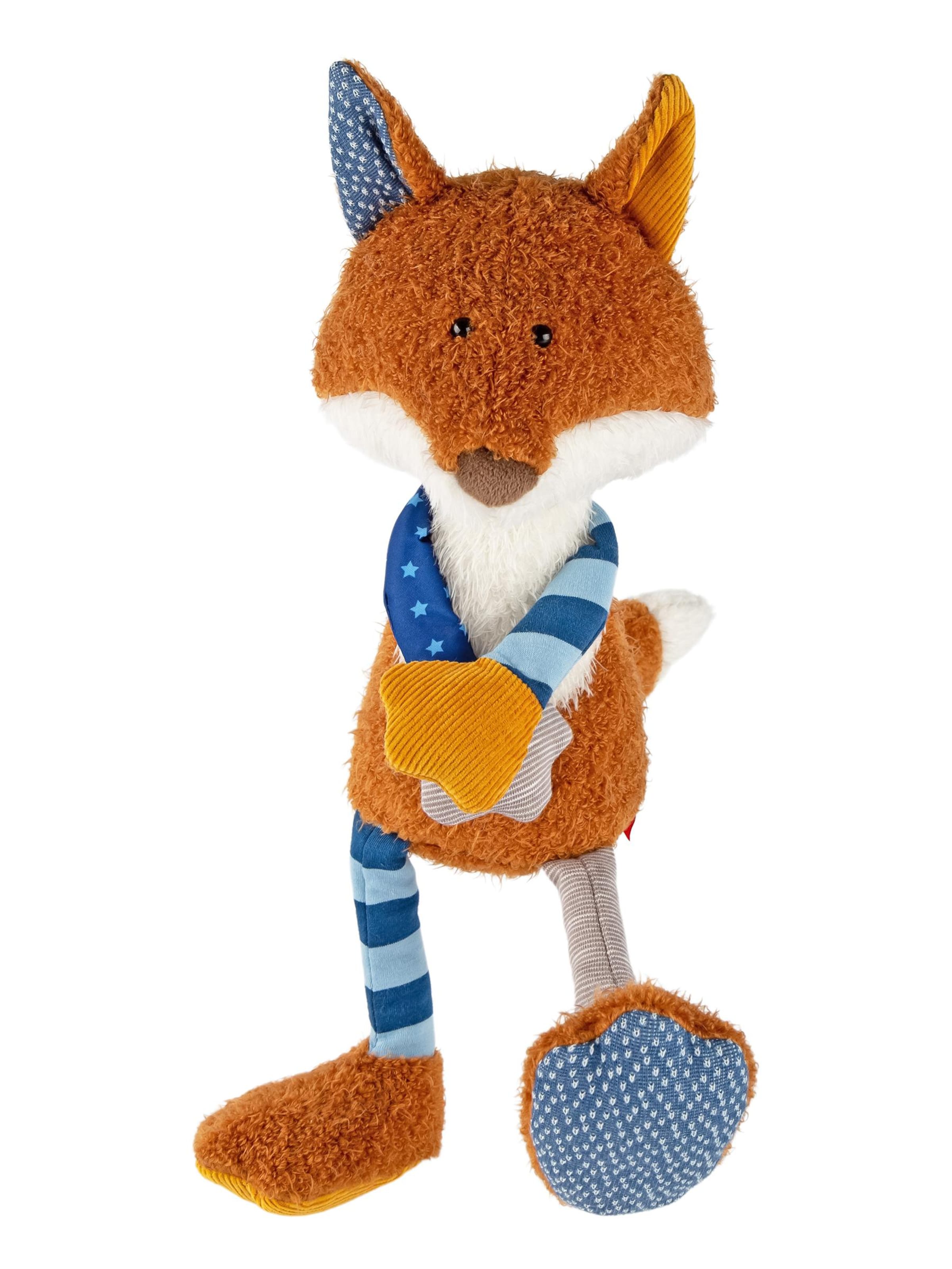 SIGIKID Stuffed animals 'Kuscheltier Fuchs Patchwork Sweety' in Mixed colors