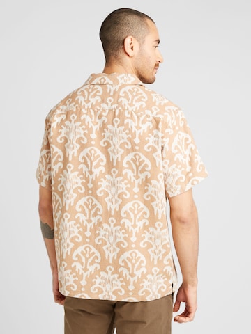 JACK & JONES - Ajuste regular Camisa 'ALIJAH' en marrón