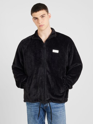 Versace Jeans Couture Sweatjacke in Schwarz: Vorderseite