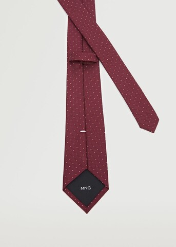 MANGO MAN Tie in Red