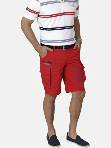 BABISTA Regular Trousers ' Raviano ' in Red: front