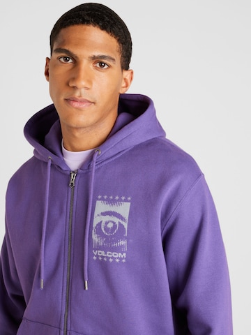 Volcom - Casaco em moletão 'WATANITE' em roxo