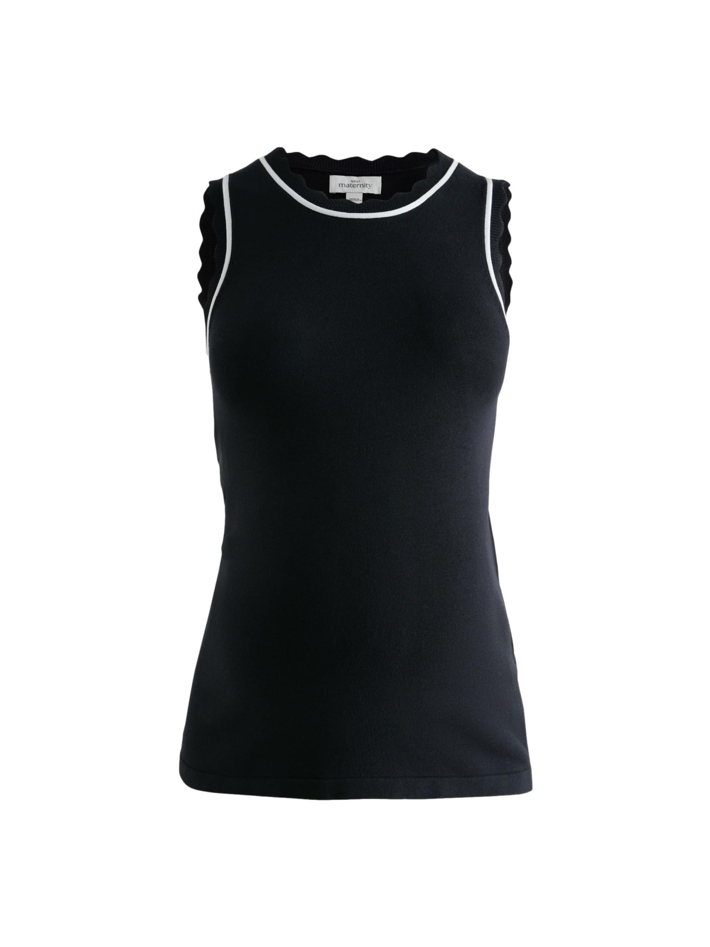 Tops en tricot Next en noir : devant