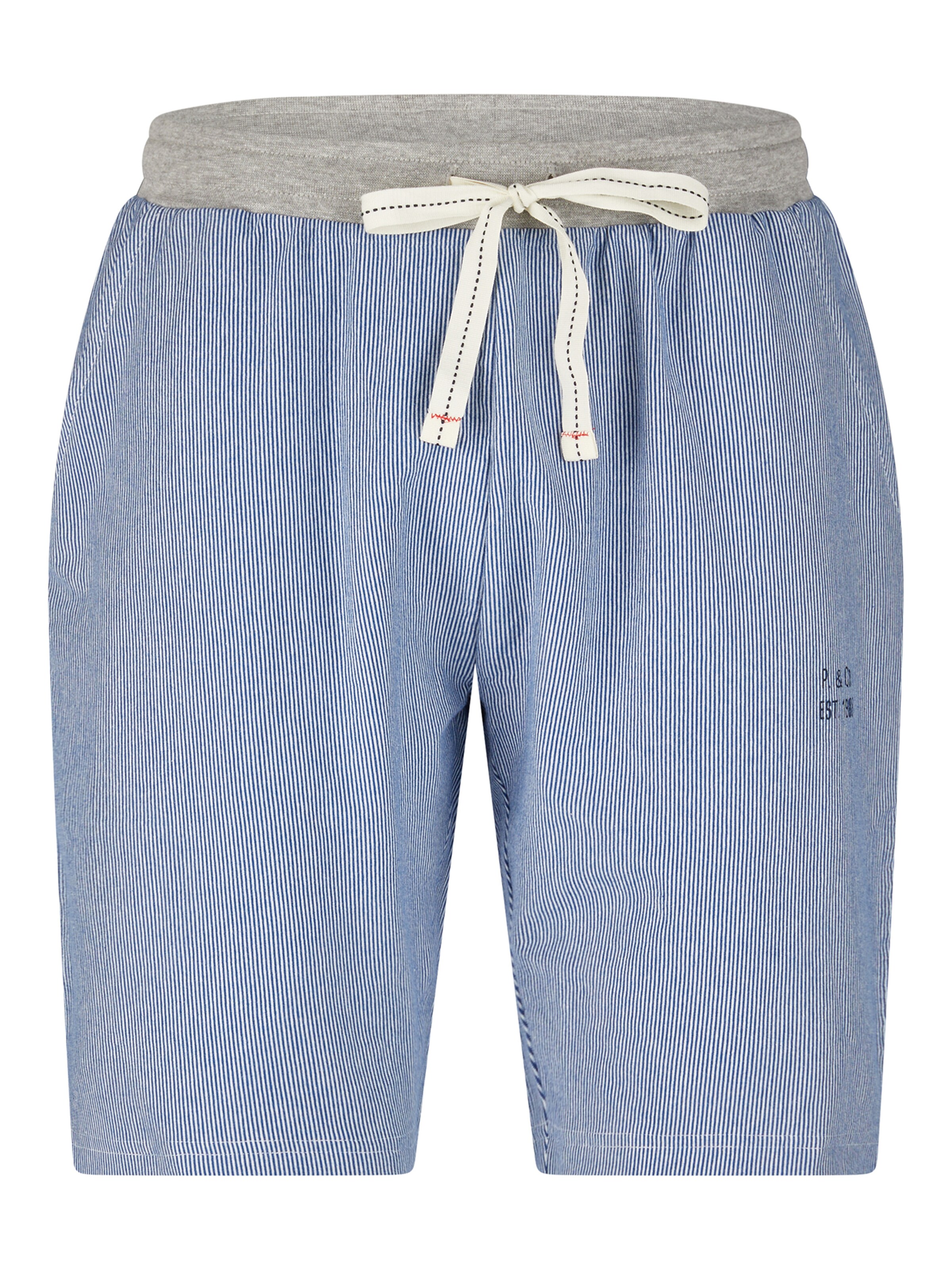 Pyjama court 'Lounge Dreams' Phil & Co. Berlin en bleu