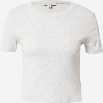 TOPSHOP Shirt 'Everyday' in Grey: front