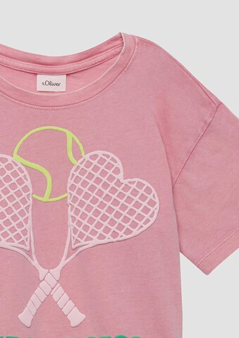 s.Oliver Shirt in Roze