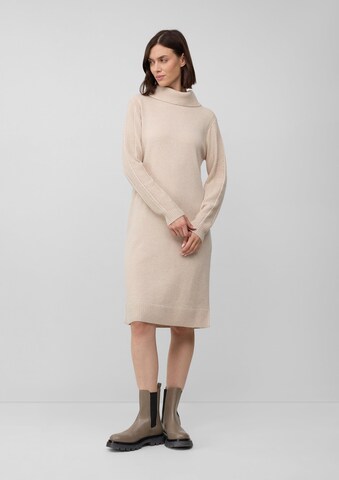 s.Oliver Kleid in Beige: Vorderseite