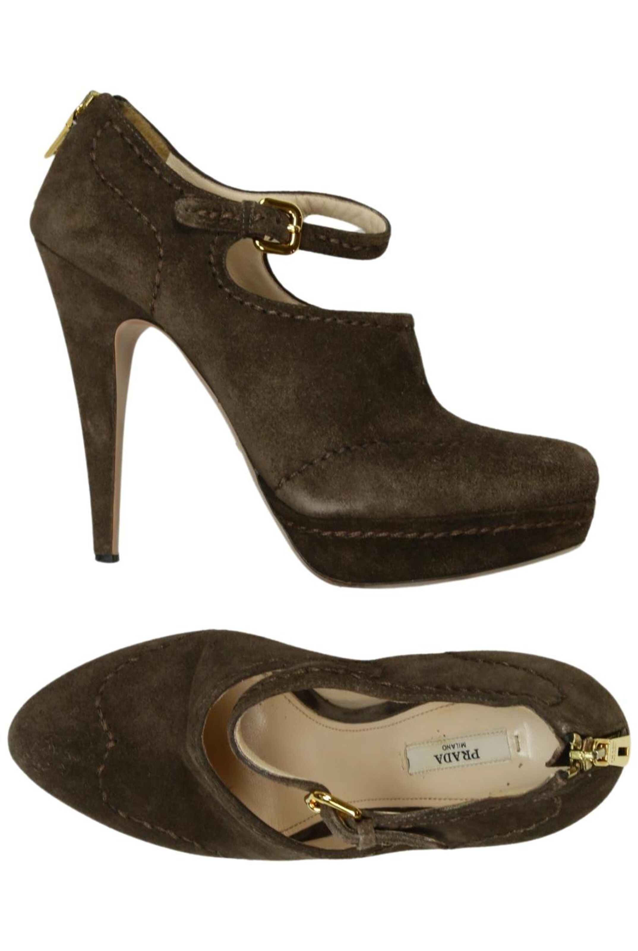 PRADA High Heels & Pumps in 40,5 in Brown: front