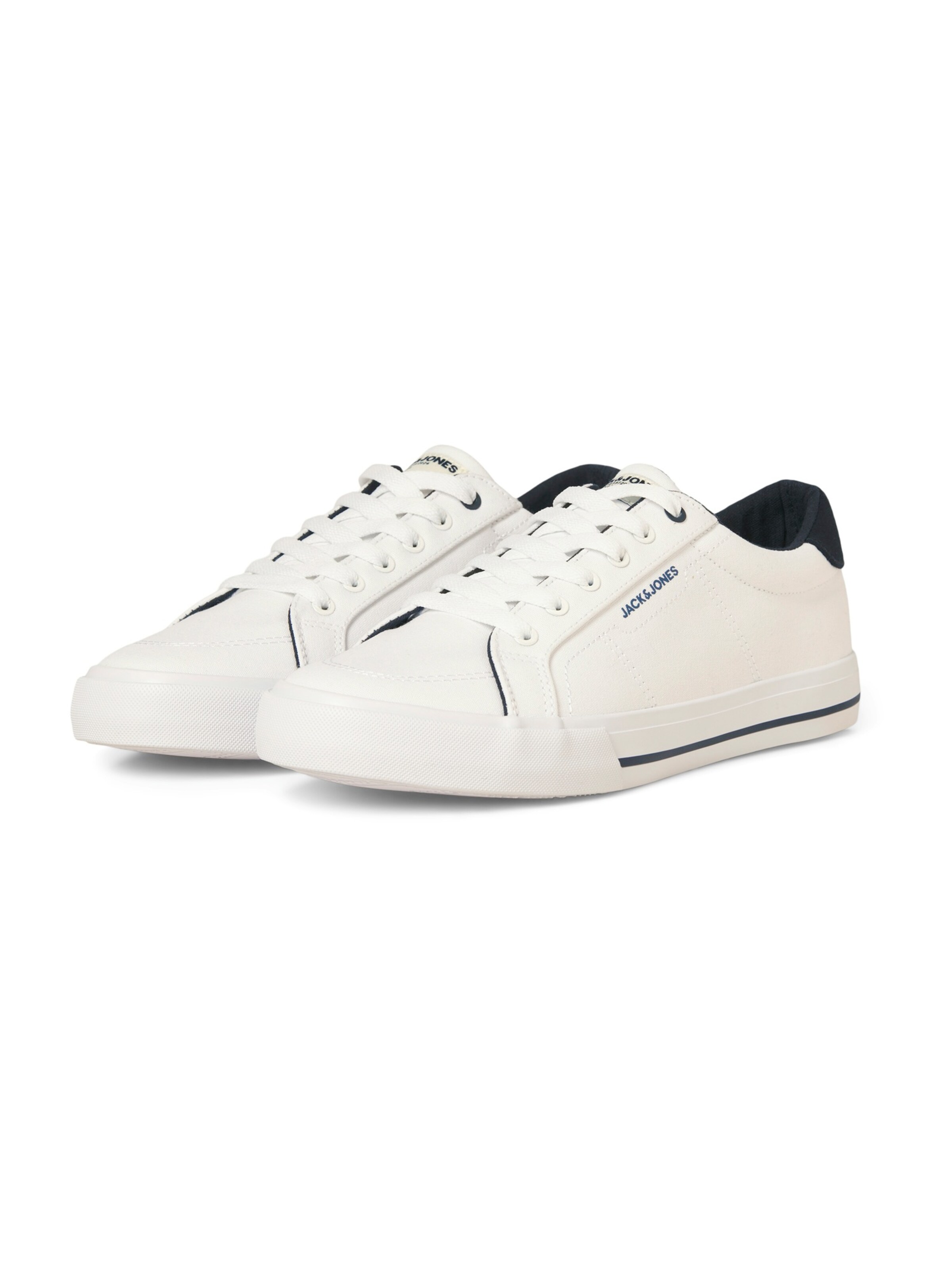 JACK & JONES Σνίκερ χαμηλό 'JFWJERRY' σε λευκό