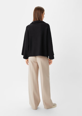 COMMA Pullover in Schwarz: Rückseite