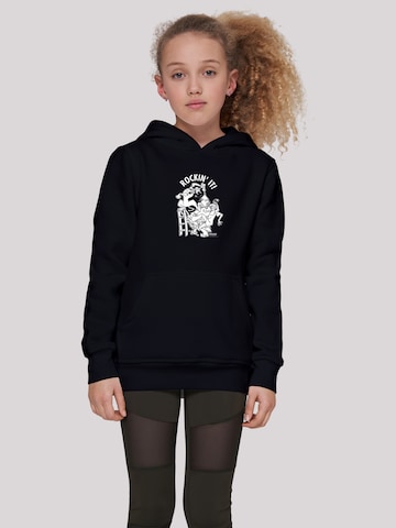 F4NT4STIC Sweatshirt in Zwart: voorkant