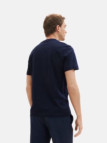 TOM TAILOR T-Shirt in Blau