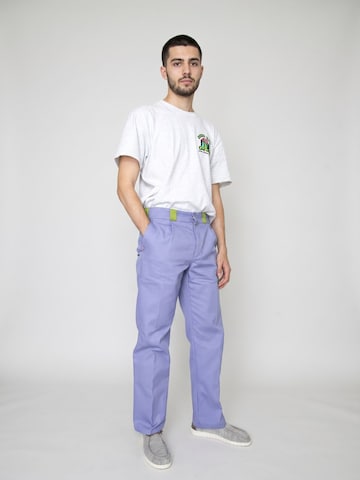 Baggy Pantaloni 'M' BD x Workpant Lavender Violet Pants' di DICKIES in lilla