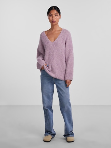 PIECES Pullover 'Fika' in Pink