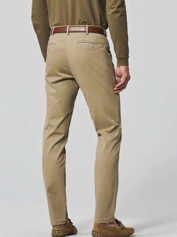 MEYER Regular Chino Pants in Brown