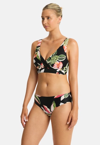 SEA LEVEL Triangel Bikinitop 'Sundown' in Schwarz