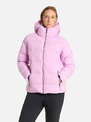 ZIENER Athletic Jacket in Pink: front