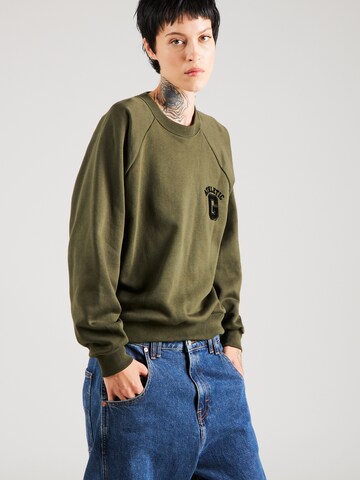 GAP Sweatshirt in Groen: voorkant