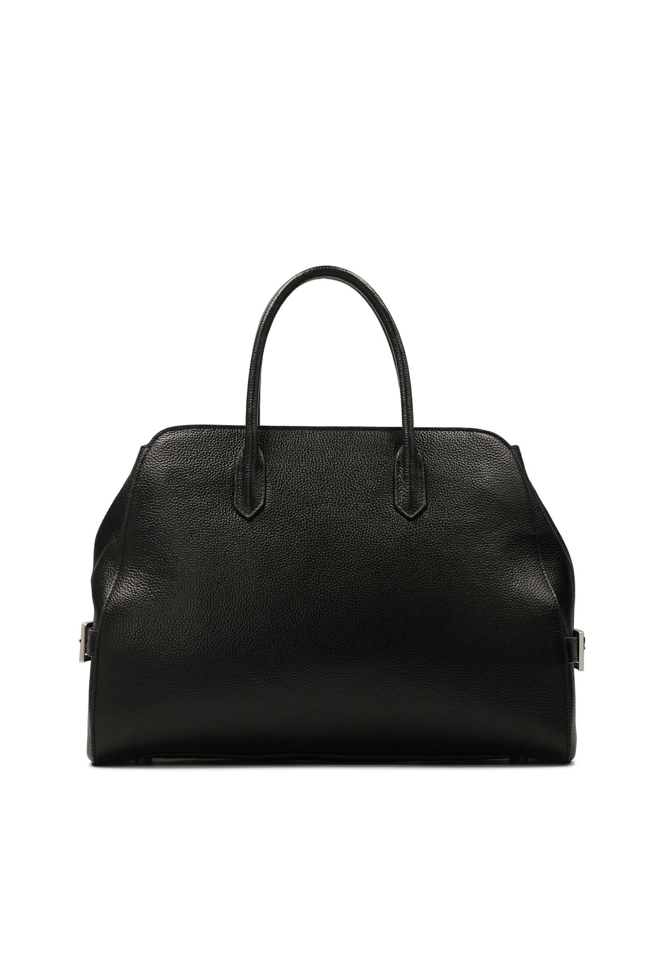 Kazar Handbag in Black: front