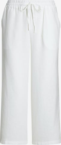 Regular Pantalon Goldner en blanc : devant