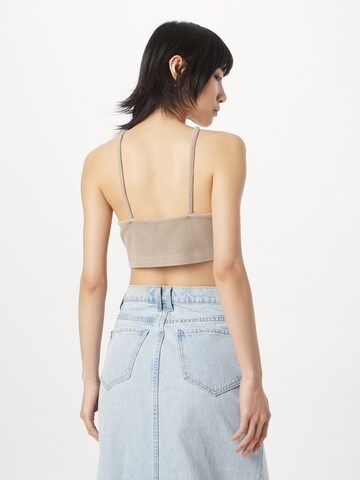 Calvin Klein Jeans - Top en gris