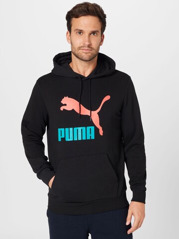 PUMA Mikina – černá: přední strana