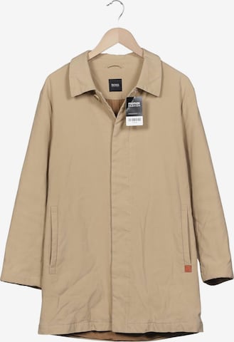 BOSS Mantel L-XL in Beige: Vorderseite