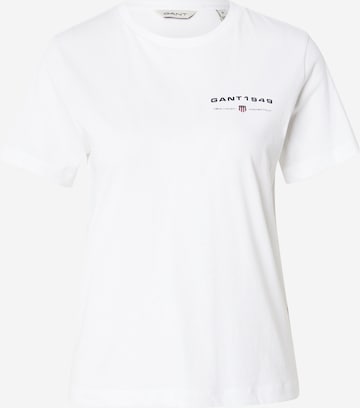 GANT Koszulka w kolorze biały: przód